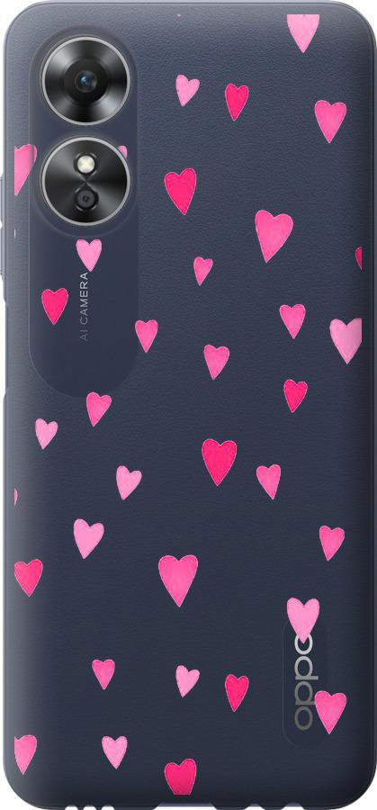 

Чохол на Oppo A17 Серця 2