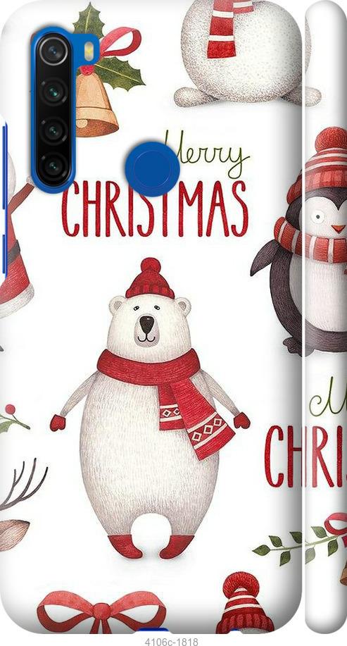 

Чехол на Xiaomi Redmi Note 8T Merry Christmas