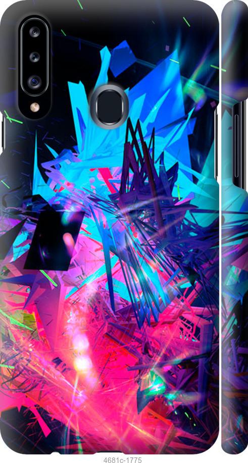 Чехол на Samsung Galaxy A20s A207F Абстрактный чехол