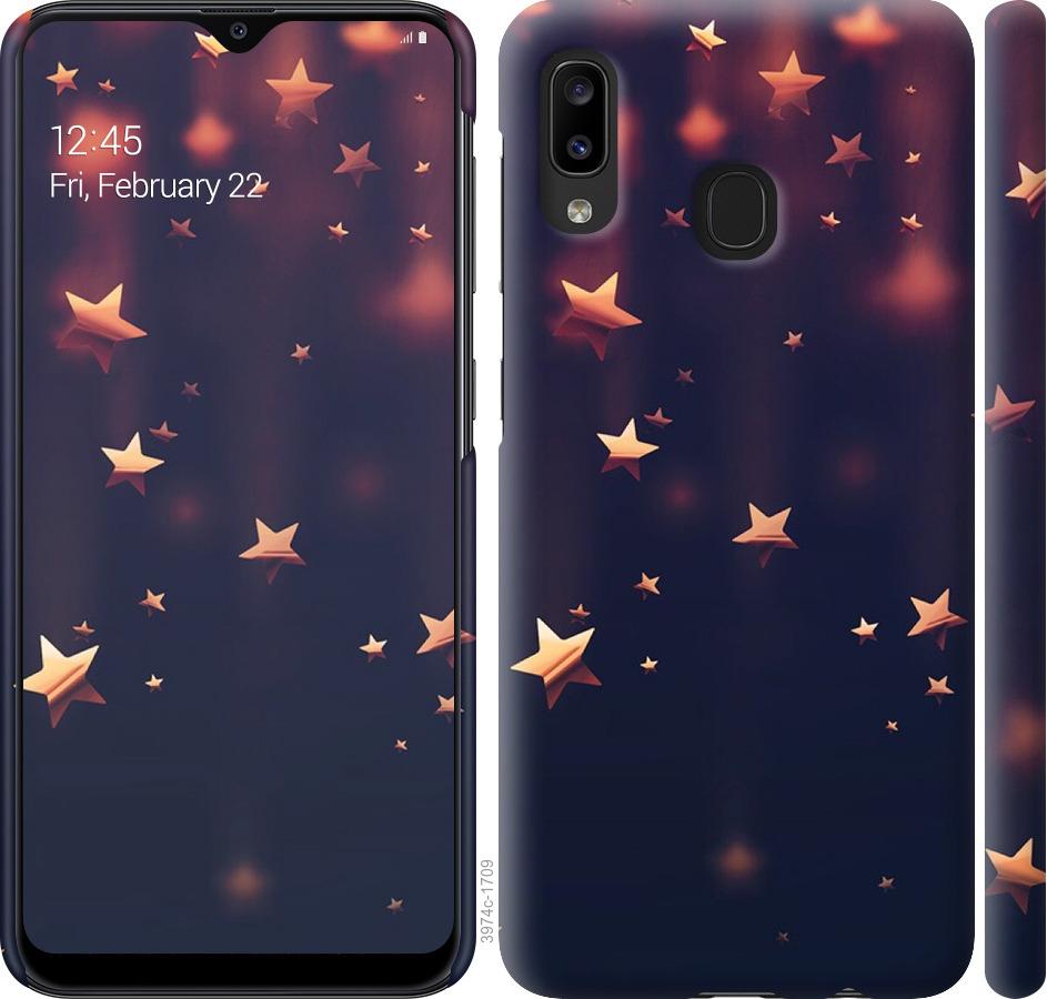 

Чехол на Samsung Galaxy A20e A202F Падающие звезды