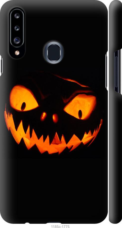 

Чехол на Samsung Galaxy A20s A207F Огненный Джек v1