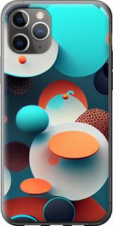 Чехол на iPhone 11 Pro Max Горошек абстракция