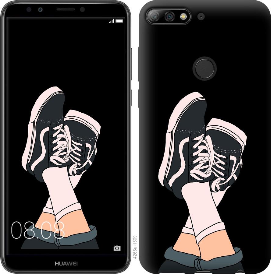 

Чехол на Huawei Y7 Prime 2018 Кеды