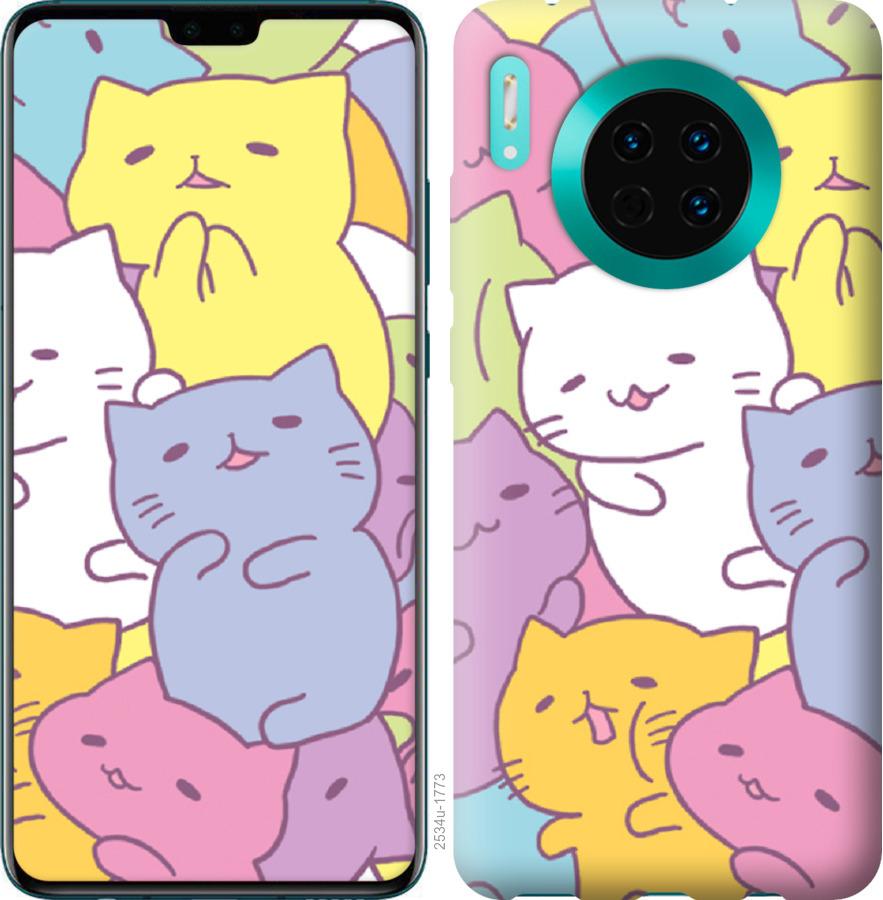 

Чехол на Huawei Mate 30 Котики