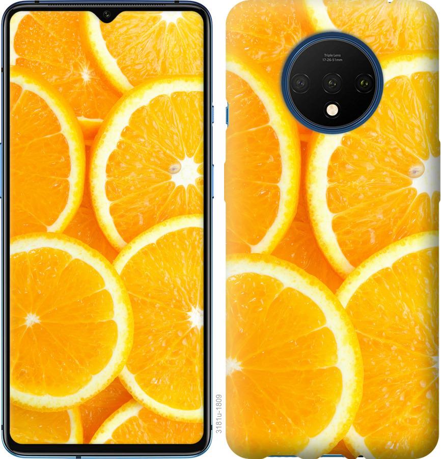 

Чохол на OnePlus 7T Частки апельсина