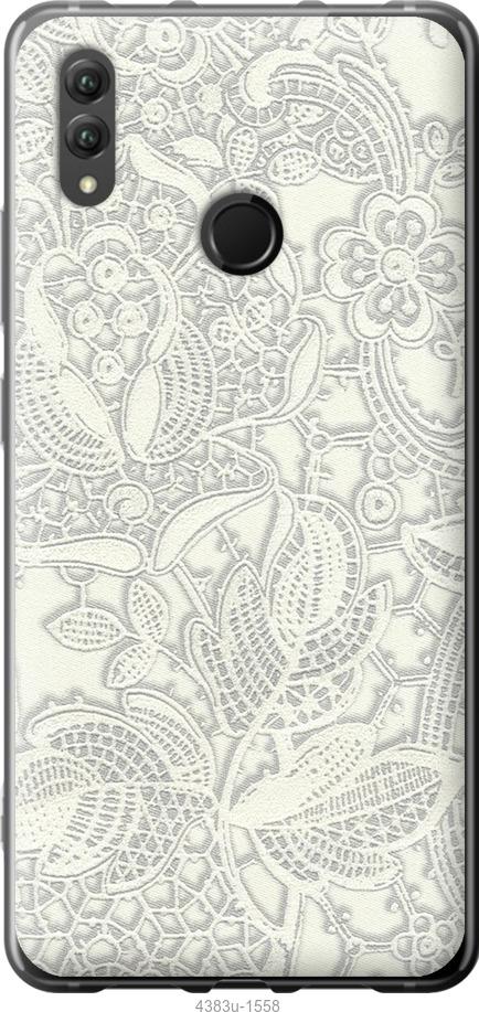 

Чехол на Huawei Honor Note 10 Белое кружево