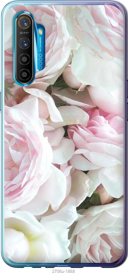 Чехол на Realme XT Пионы v2