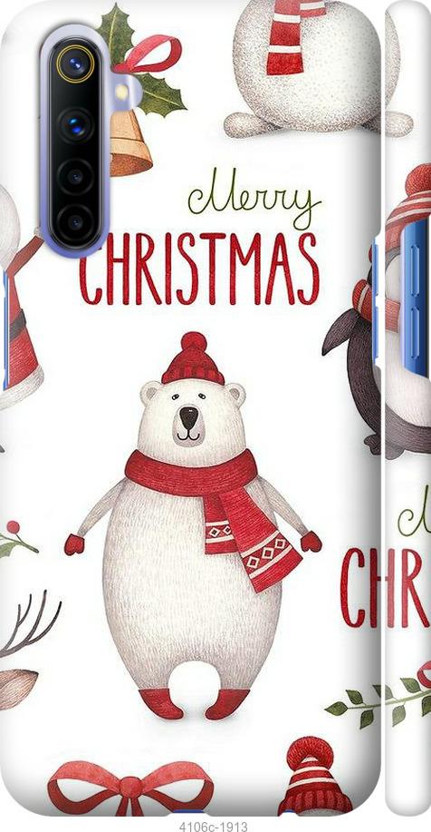 

Чехол на Realme 6 Merry Christmas