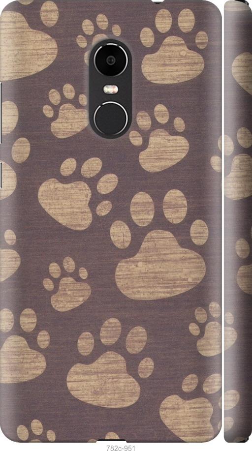 

Чехол на Xiaomi Redmi Note 4X Следы тигра