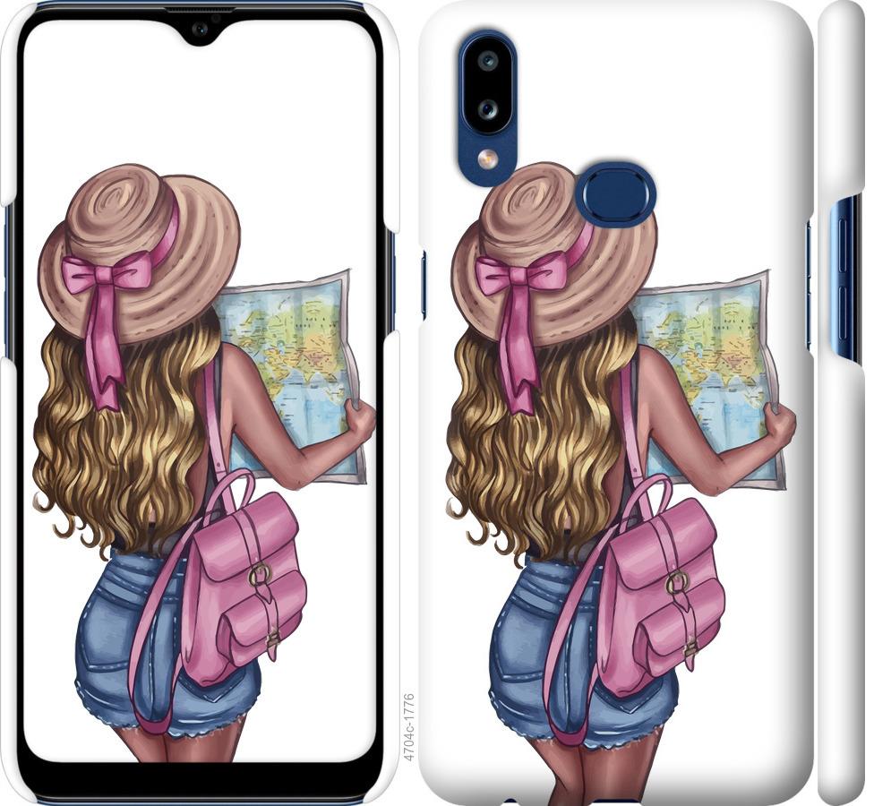

Чохол на Samsung Galaxy A10s A107F Дівчина з картою
