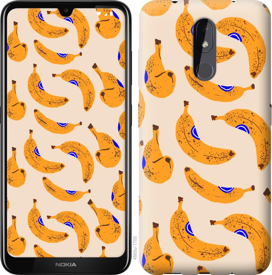 

Чехол на Nokia 3.2 Бананы 1