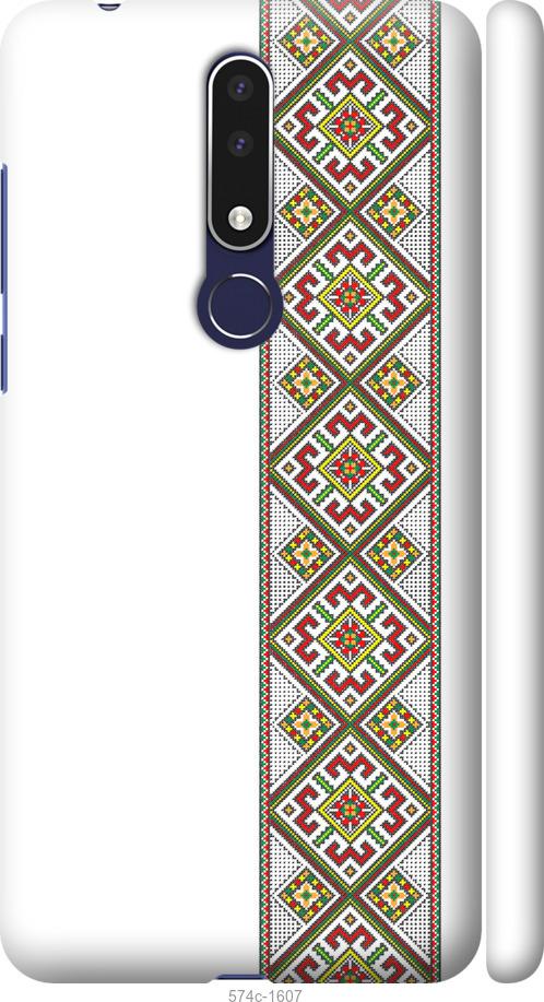 

Чехол на Nokia 3.1 Plus Вышиванка 8