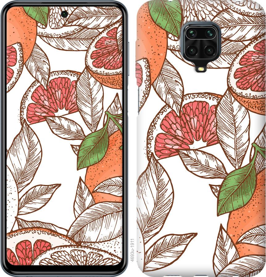 

Чохол на Xiaomi Redmi Note 9 Pro апельсини