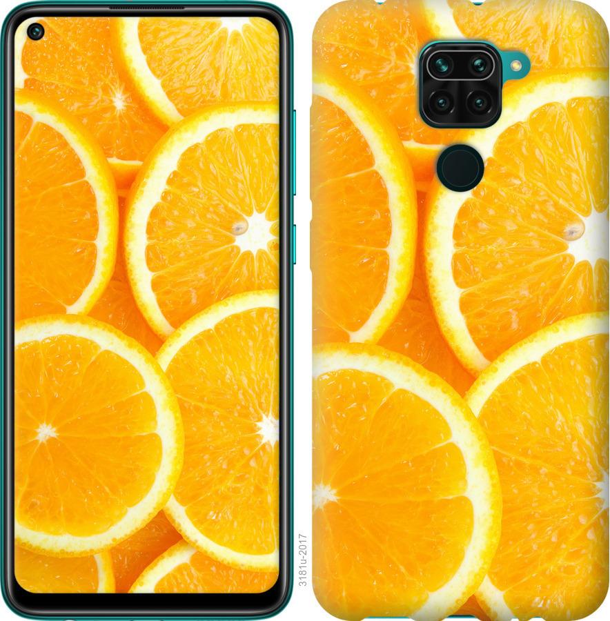 

Чохол на Xiaomi Redmi Note 9 Частки апельсина