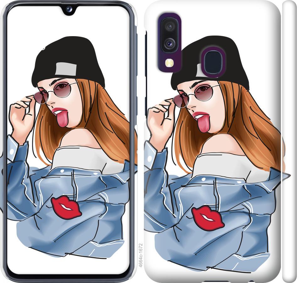 

Чохол на Samsung Galaxy A40 2019 A405F Дівчина v3