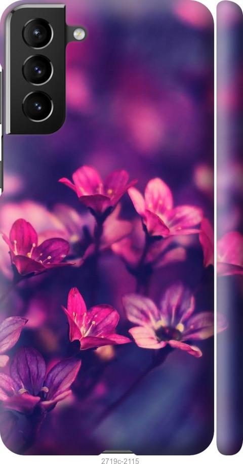 

Чехол на Samsung Galaxy S21 Plus Пурпурные цветы