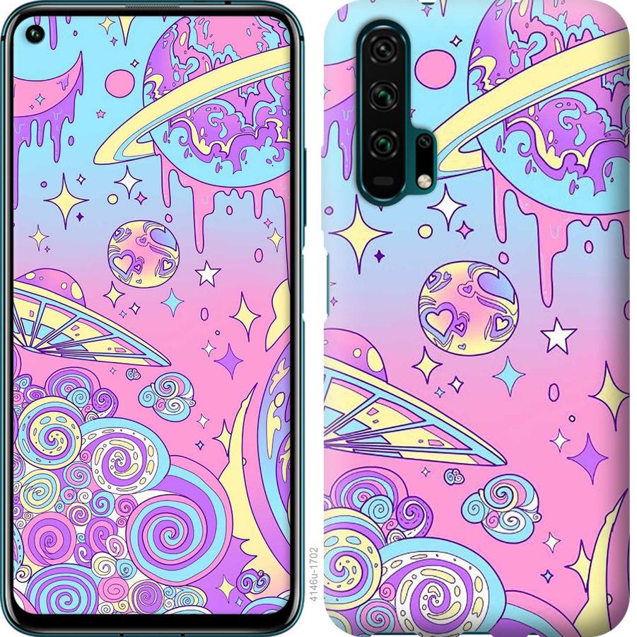 

Чохол на Huawei Honor 20 Pro Рожева галактика