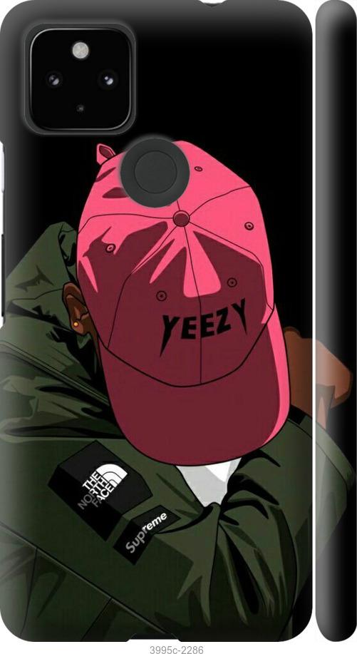 

Чехол на Google Pixel 5A logo de yeezy