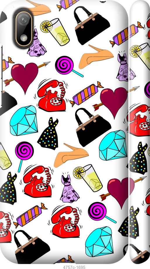 

Чехол на Huawei Y5 2019 stickers