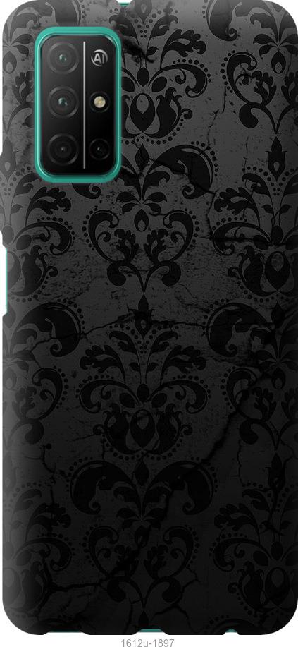 

Чехол на Huawei Honor 30S узор черный