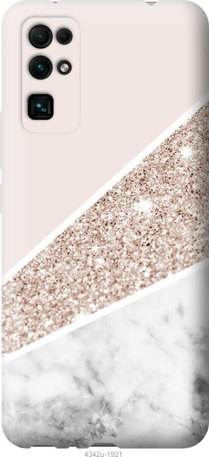 

Чехол на Huawei Honor 30 Пастельный мрамор