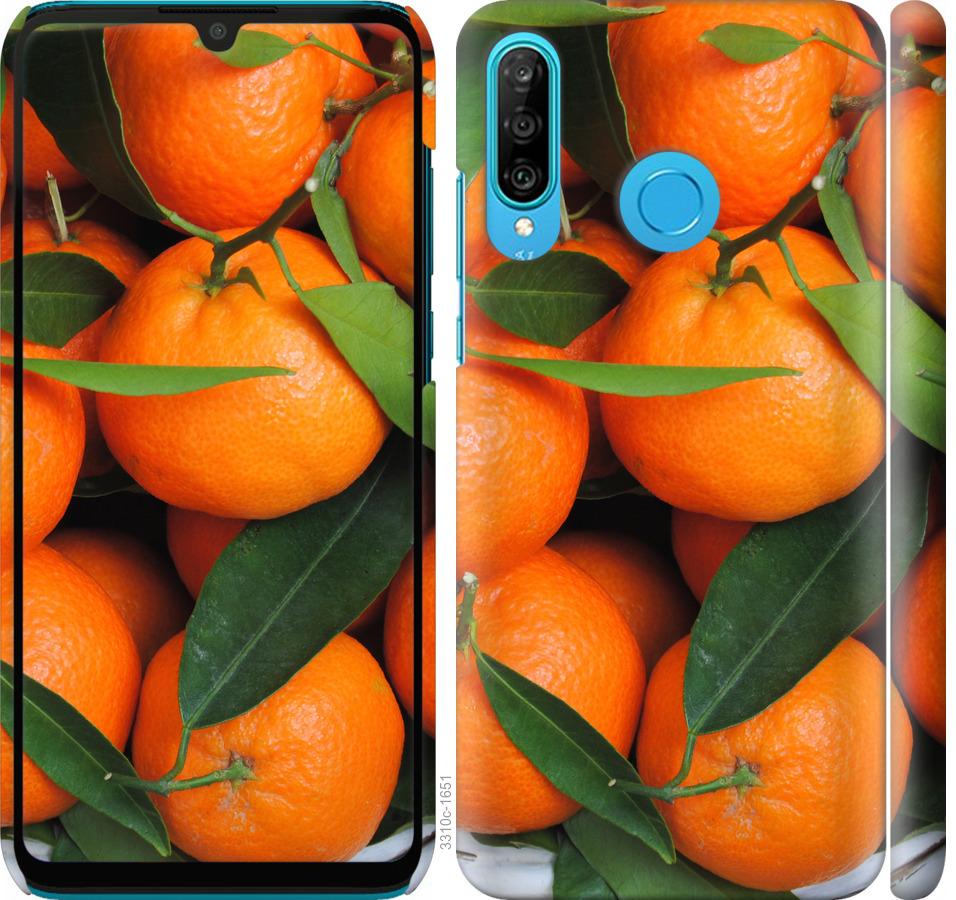 

Чохол на Huawei P30 Lite мандарини