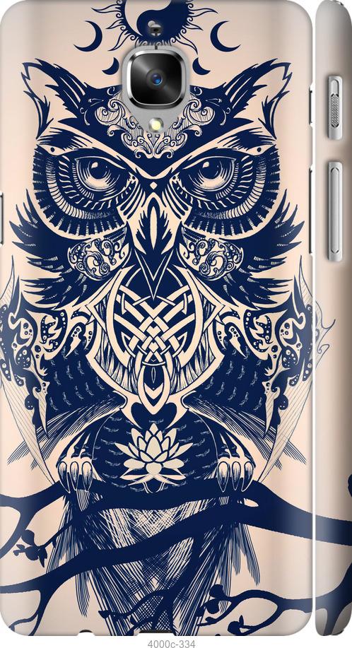 

Чехол на OnePlus 3 Узорчатая сова