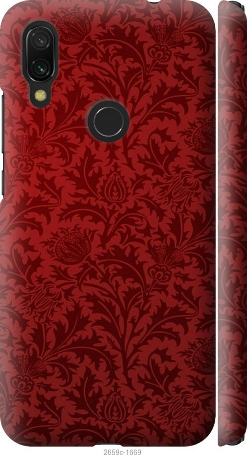 

Чехол на Xiaomi Redmi 7 Чехол цвета бордо