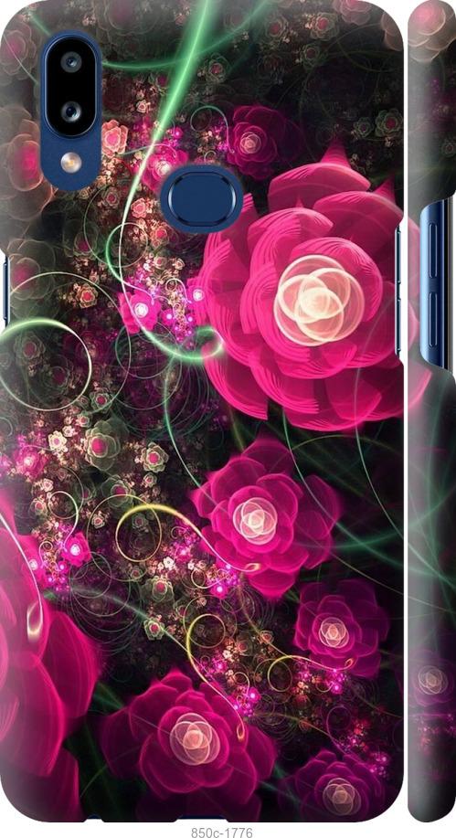 Чехол на Samsung Galaxy A10s A107F Абстрактные цветы 3