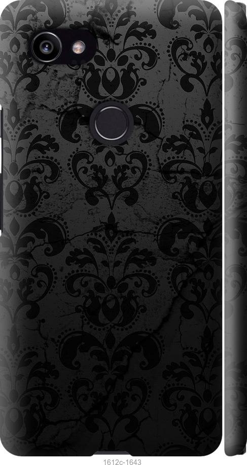

Чехол на Google PixeL 2 XL узор черный