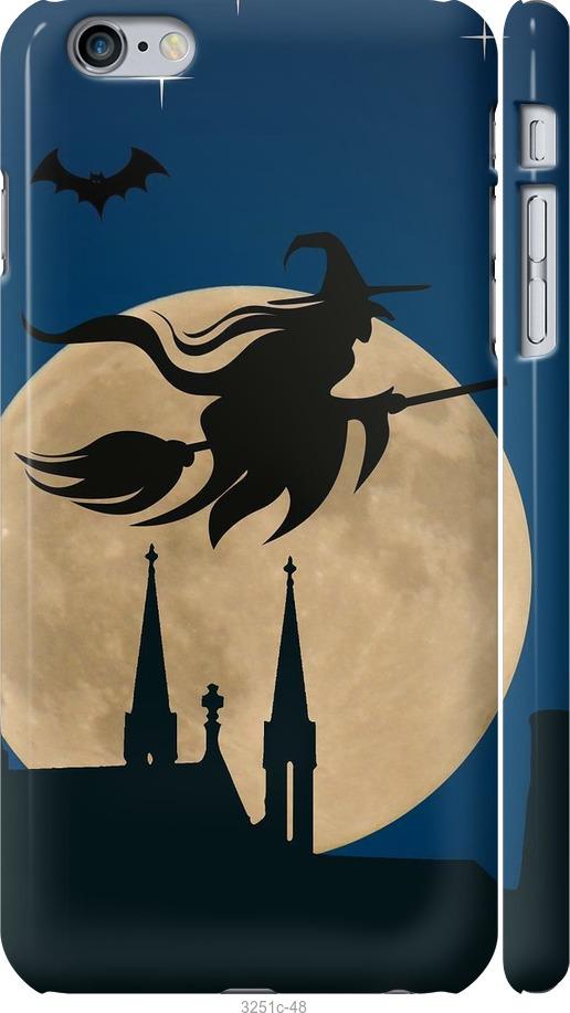 

Чехол на iPhone 6 Plus Ведьма на метле v2
