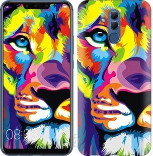 

Чохол на Huawei Mate 20 Lite Різнобарвний лев