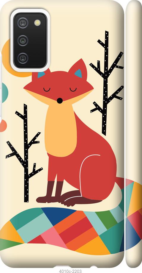 

Чехол на Samsung Galaxy A03s A037F Rainbow fox