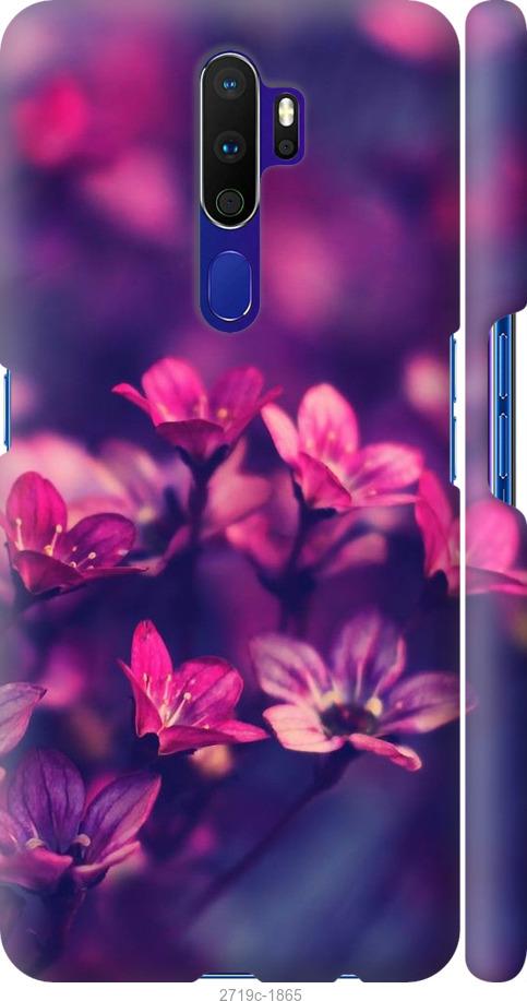 

Чехол на Oppo A9 2020 Пурпурные цветы