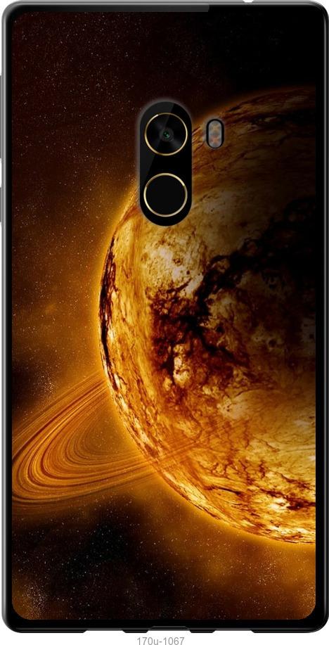 

Чехол на Xiaomi Mi MiX 2 Жёлтый Сатурн