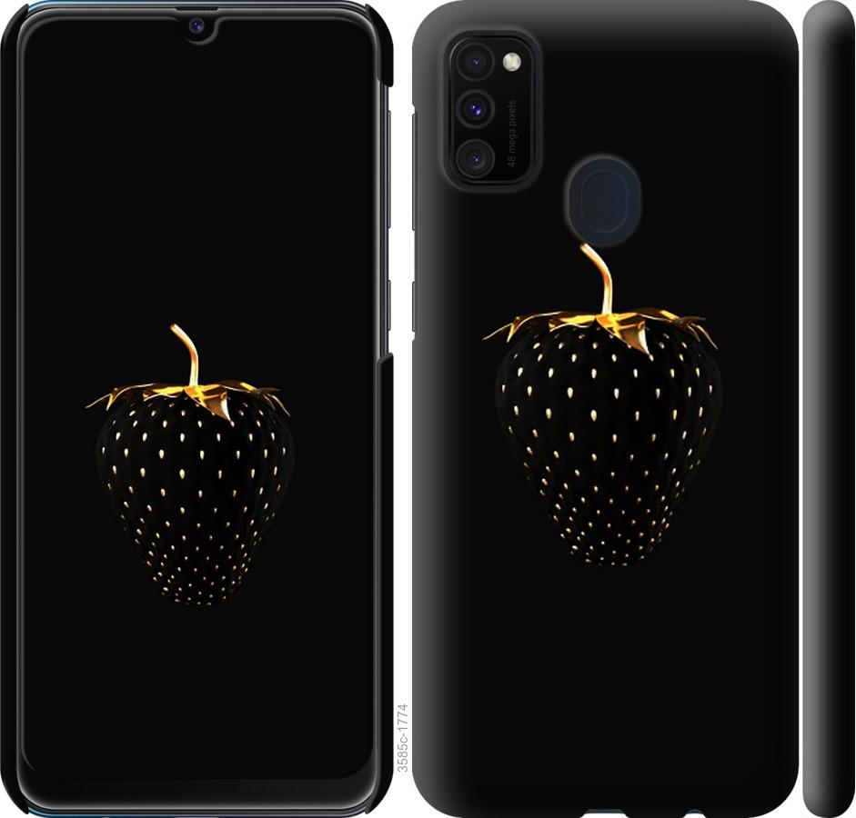 

Чохол на Samsung Galaxy M21 M215F Чорна полуниця