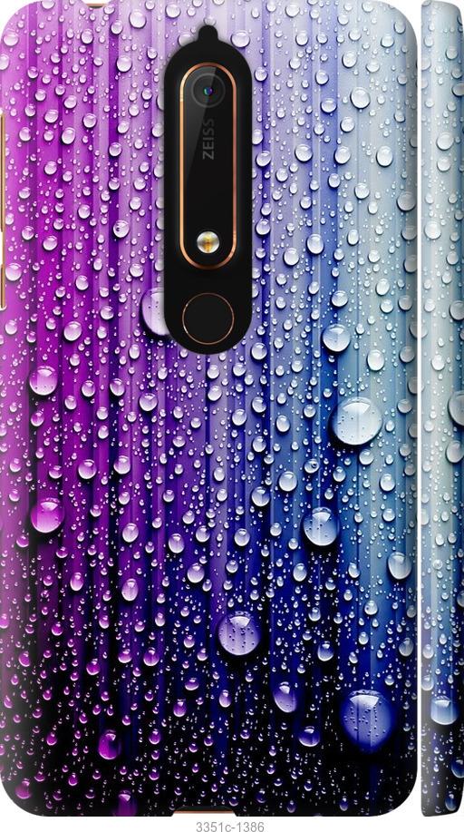 

Чехол на Nokia 6.1 Капли воды