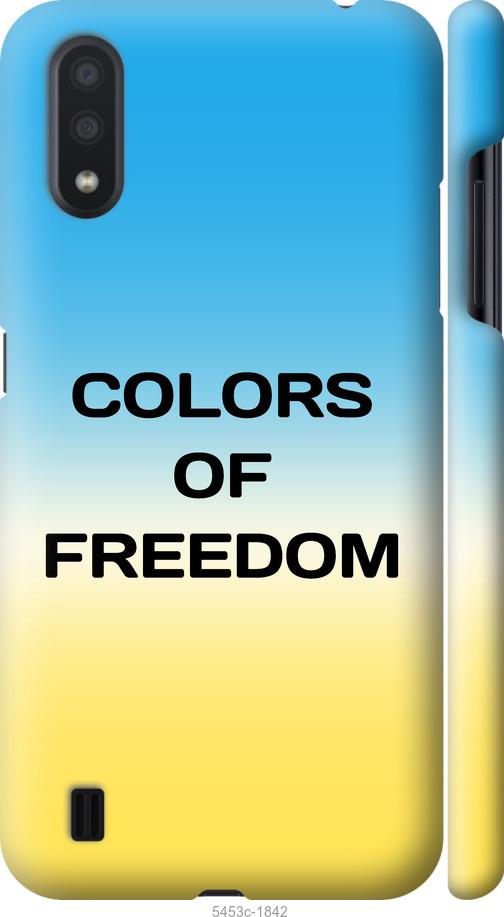 Чохол на Samsung Galaxy A01 A015F Colors of Freedom