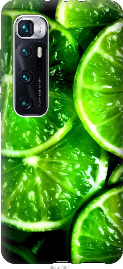 Чохол на Xiaomi Mi 10 Ultra Зелені часточки лимона