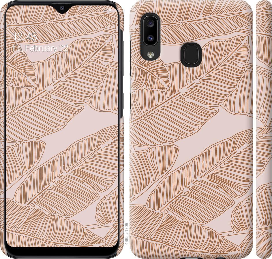 

Чохол на Samsung Galaxy A20e A202F Листя банана
