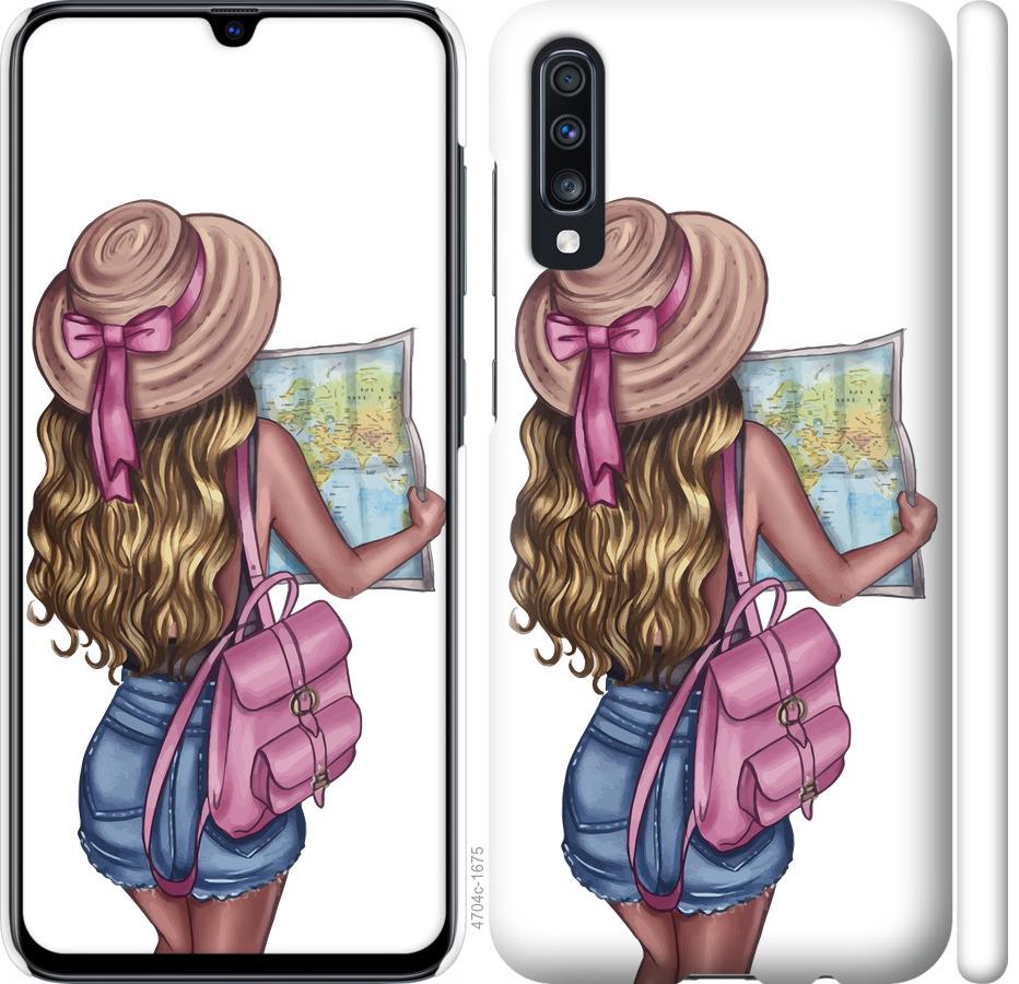 

Чохол на Samsung Galaxy A70 2019 A705F Дівчина з картою