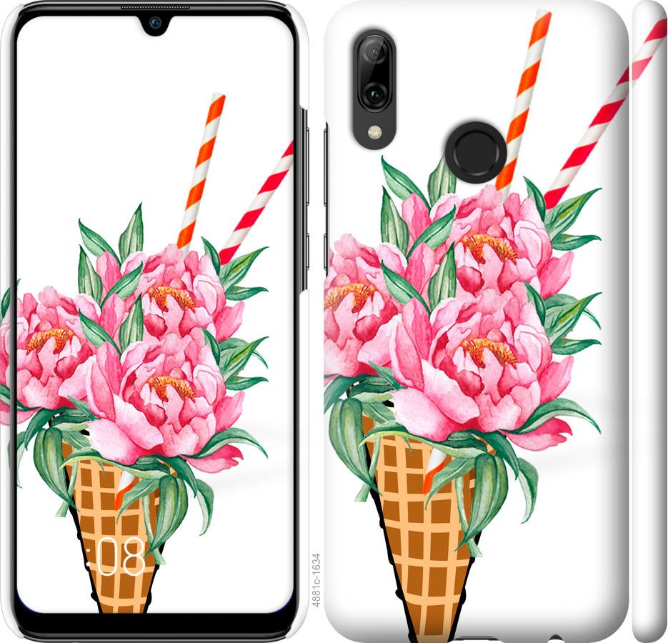 

Чохол на Huawei P Smart 2019 Морозиво-піони