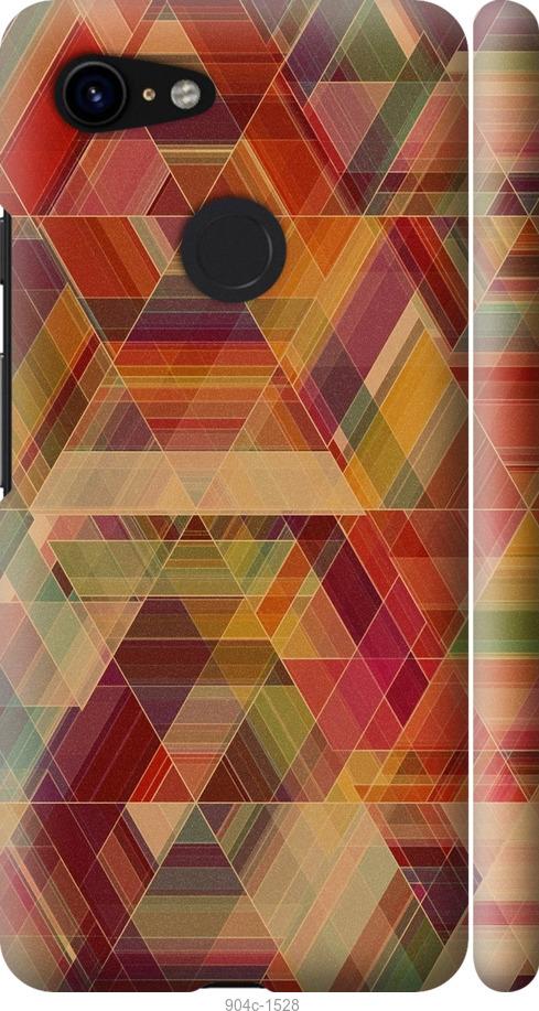 

Чехол на Google Pixel 3 Геометрический узор