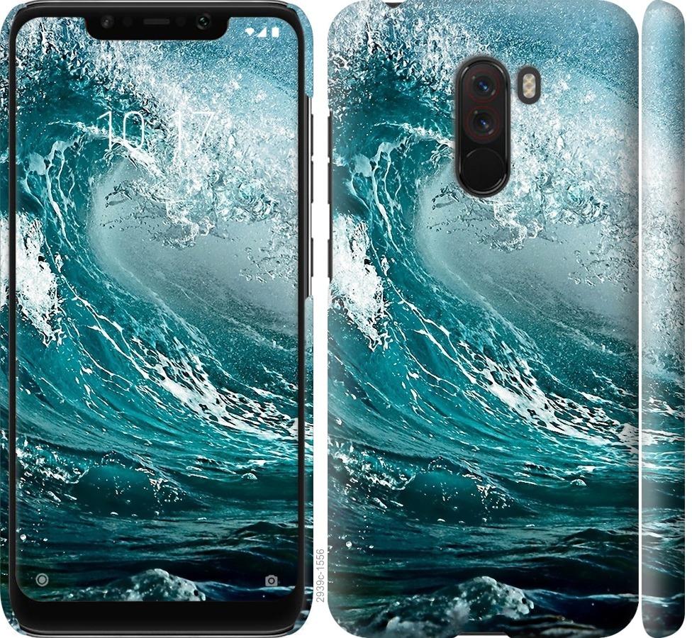 

Чохол на Xiaomi Pocophone F1 Морська хвиля