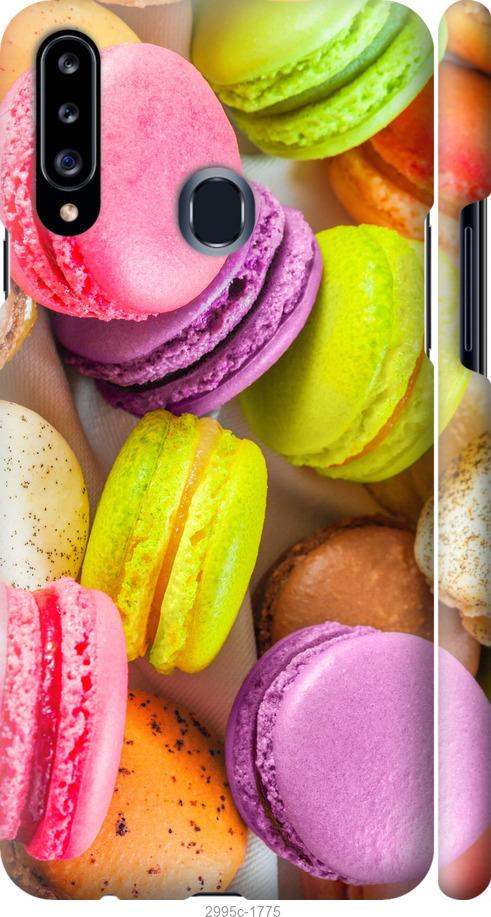 

Чехол на Samsung Galaxy A20s A207F Макаруны