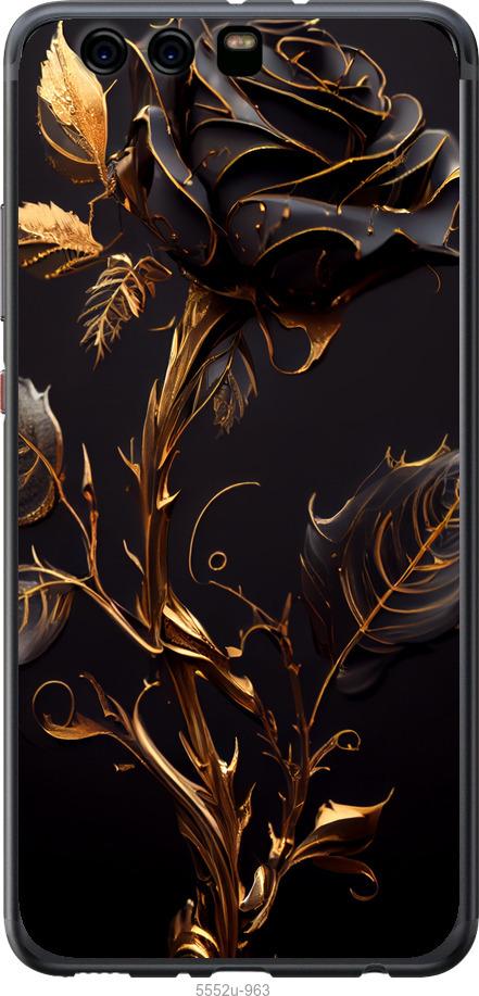 

Чехол на Huawei P10 Plus Роза 3