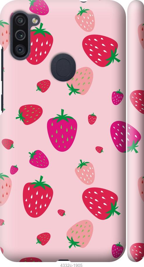 Чохол на Samsung Galaxy A11 A115F Полунички