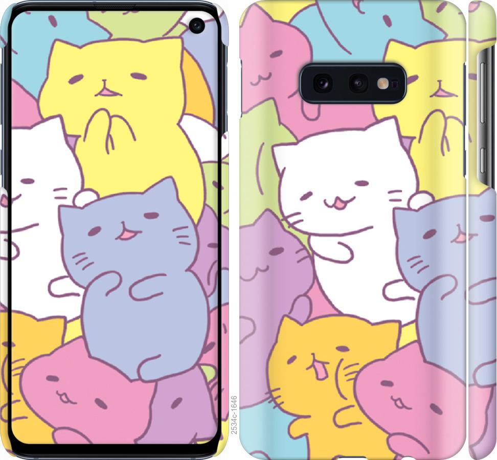 

Чехол на Samsung Galaxy S10e Котики