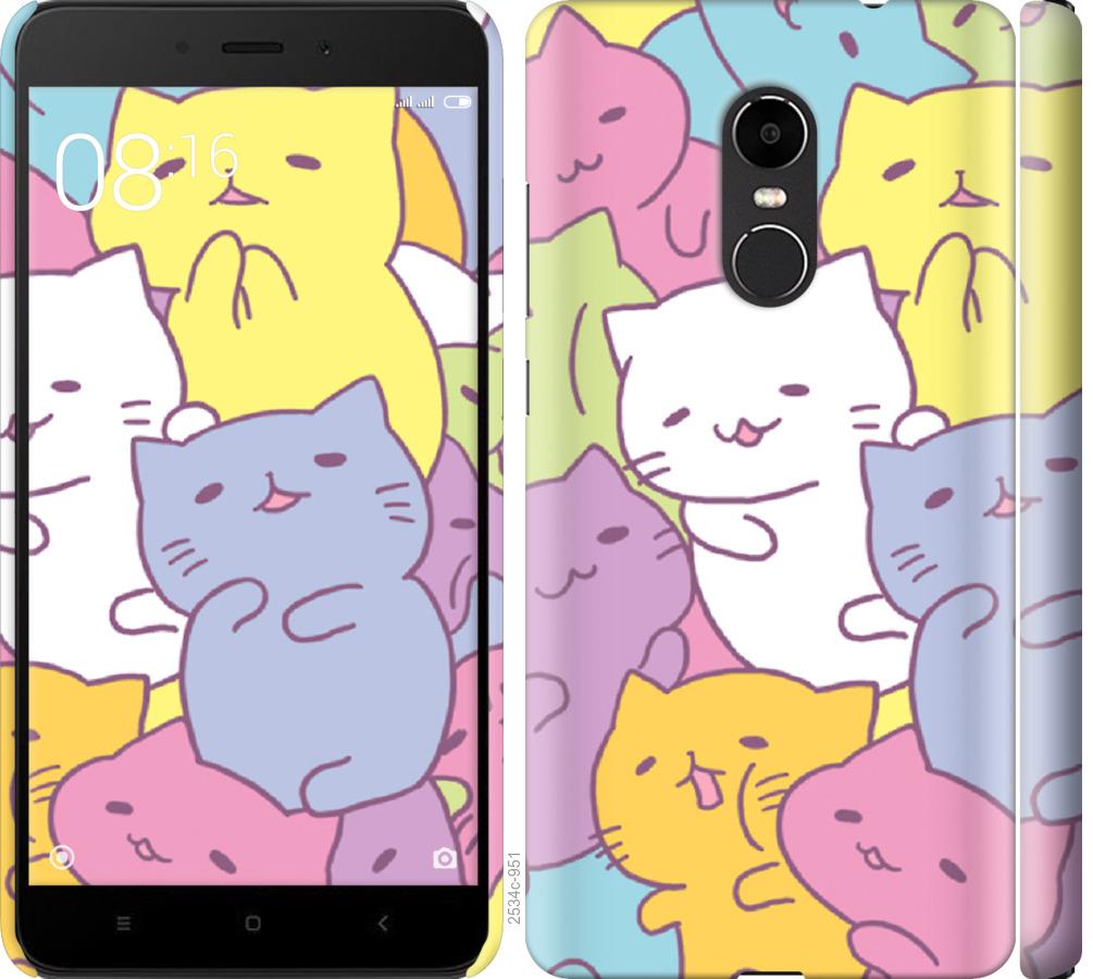 

Чехол на Xiaomi Redmi Note 4X Котики