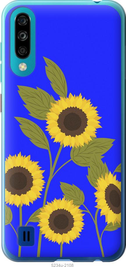 

Чохол на ZTE Blade A7 2020 Подсолнухи v2